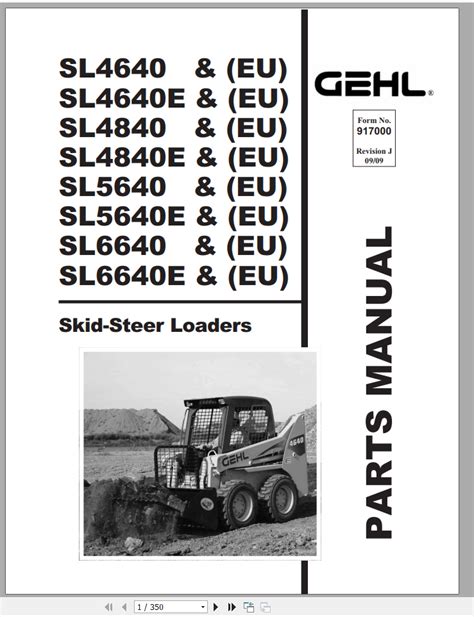 gehl 4840 skid steer parts|gehl 4840 specs.